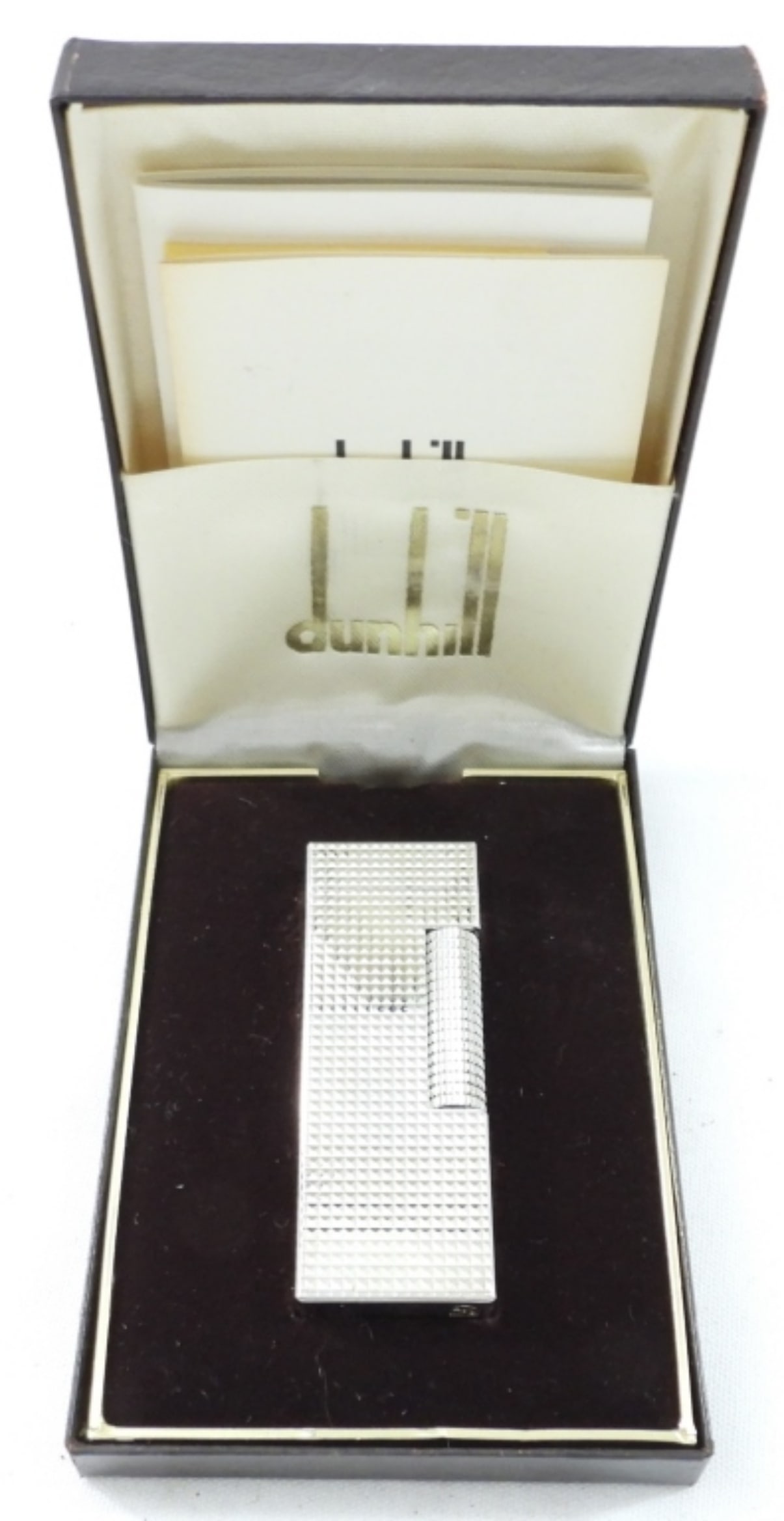 DUNHILL SWISS MADE LIGHTER in BOX (1 of 3)