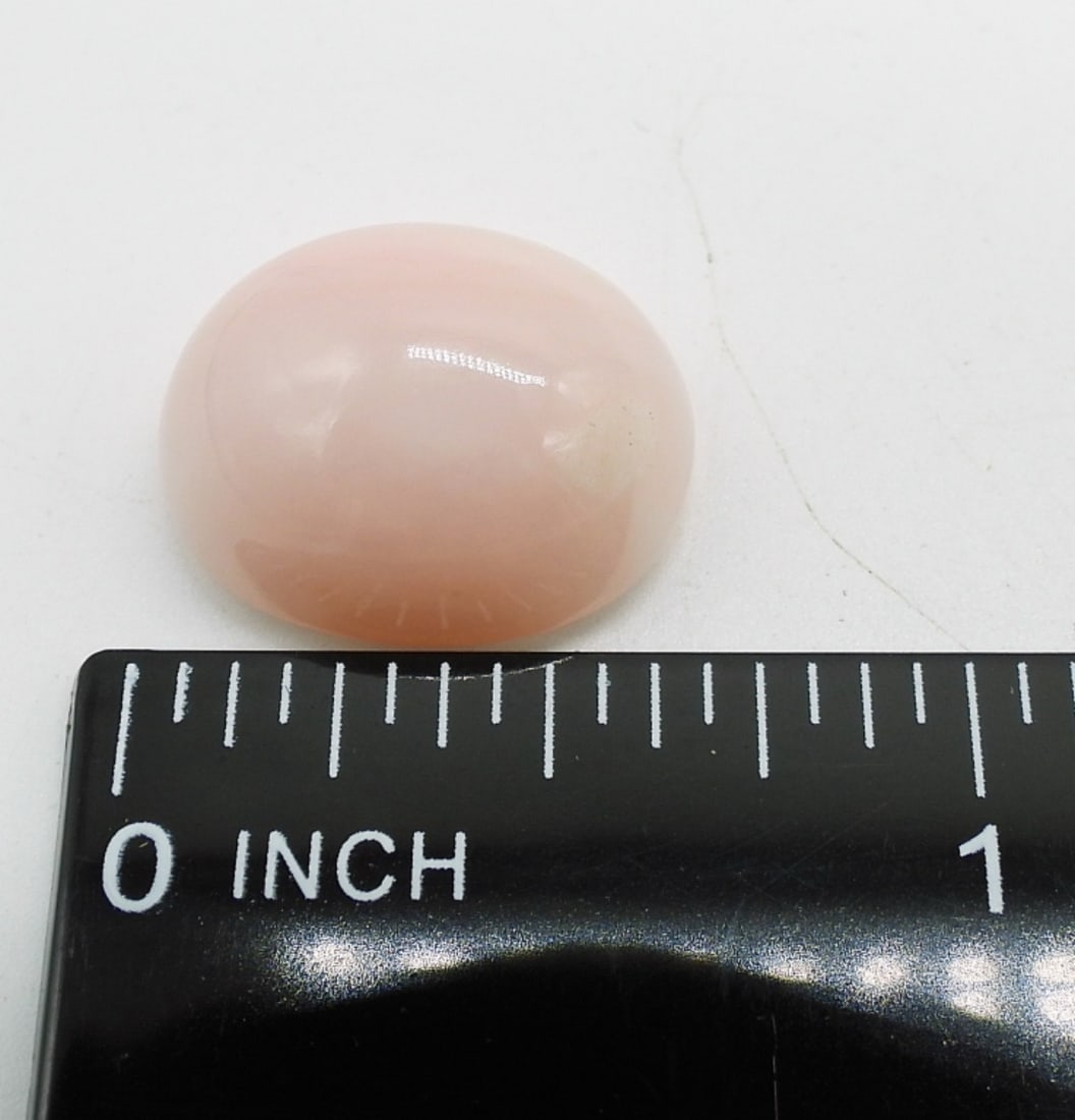 12 CARAT PINK PERUVIAN OPAL - LOOSE (1 of 3)
