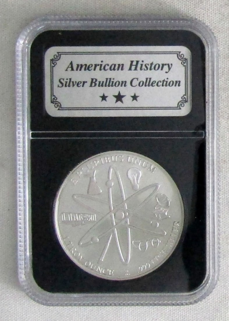 1930'S HOOVER DAM 1 OZ SILVER COIN (1 of 2)