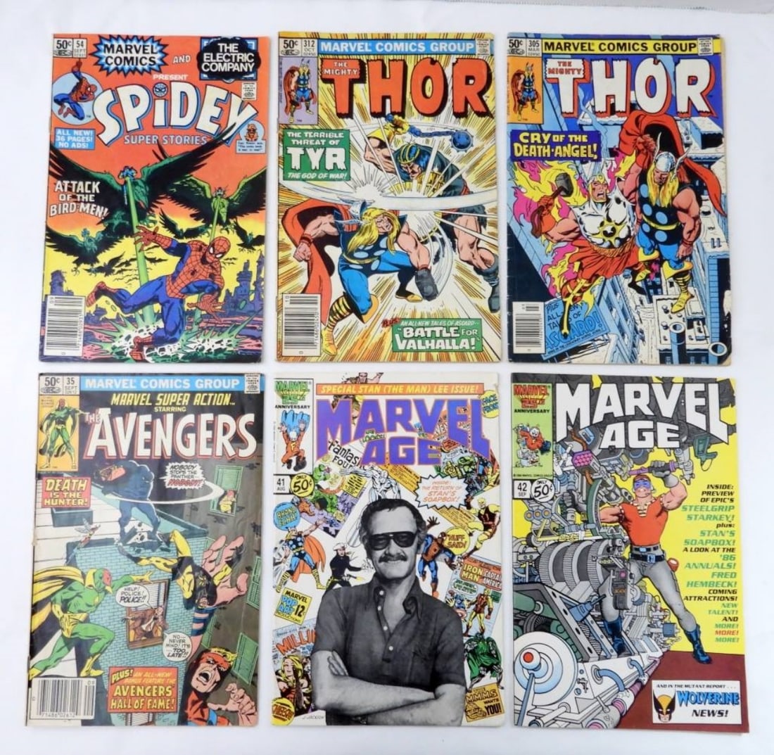 (12) MARVEL COMICS - ALL DIFFERENT (1 of 2)