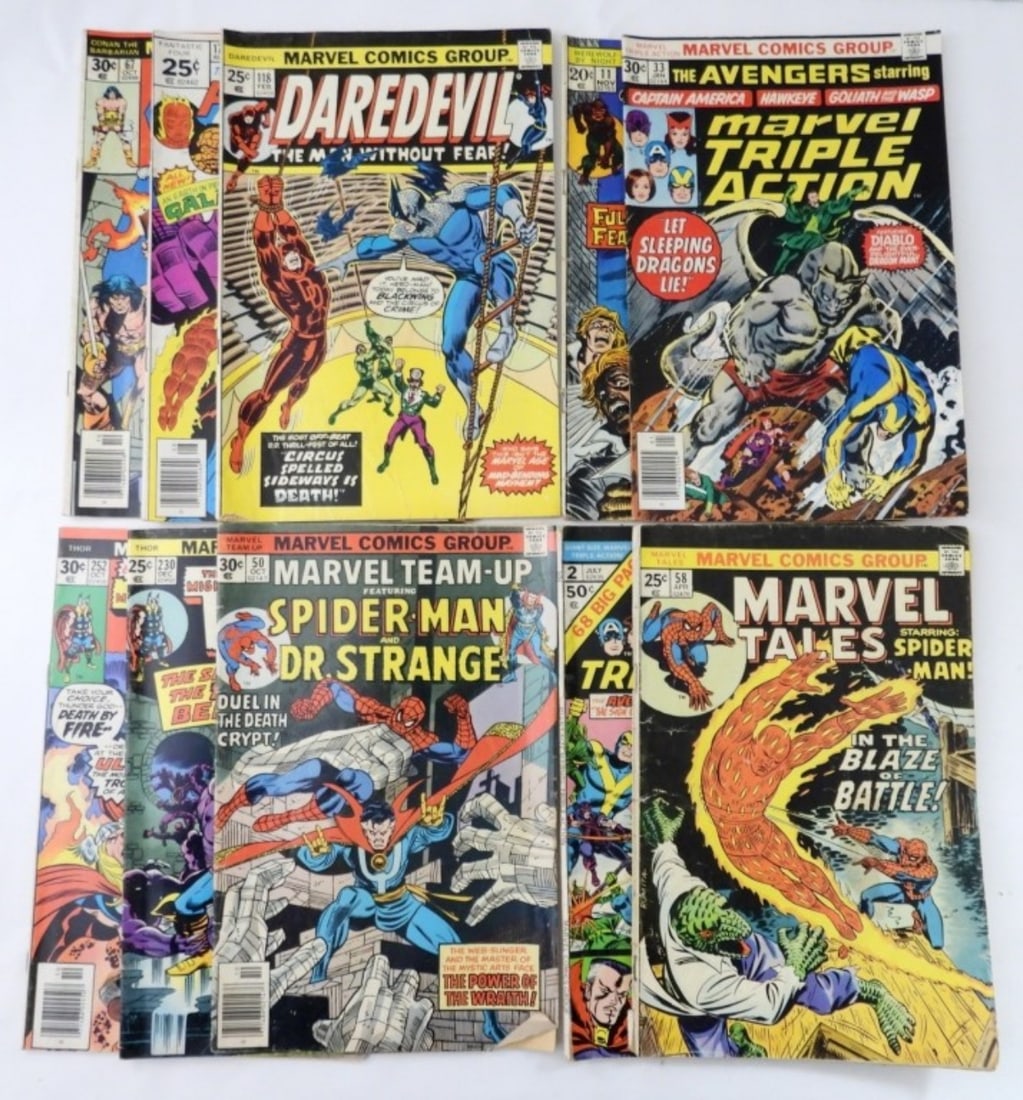 (10) MARVEL COMICS - MIXED SUPER HEROES (1 of 2)