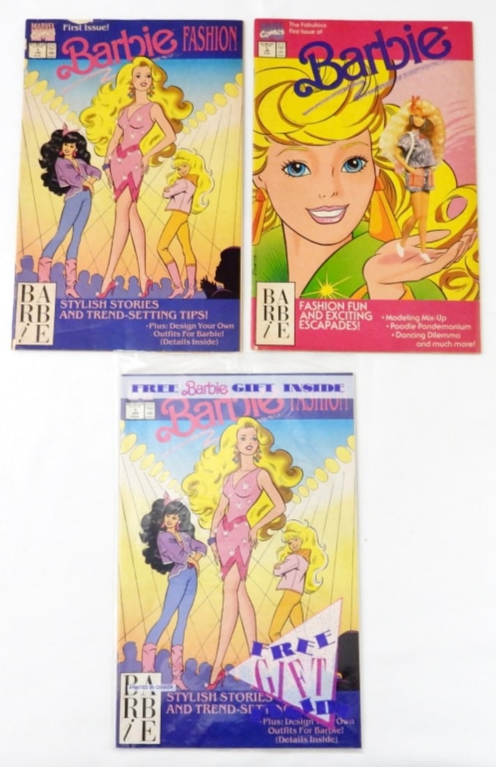 (3) MARVEL BARBIE 1ST ISSUES  (1) SEALED (1 of 2)