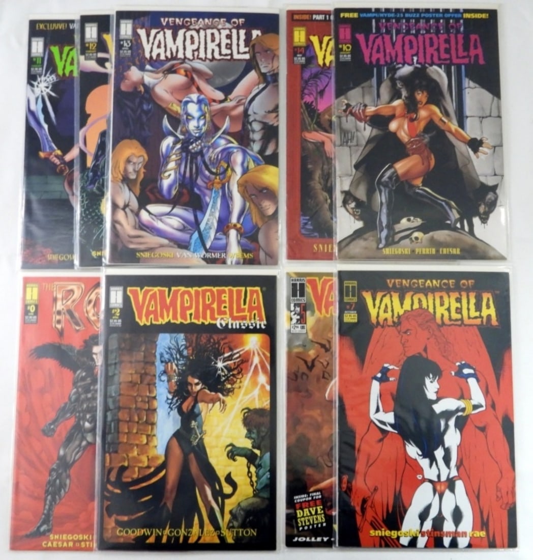 (9) HARRIS COMICS , VAMPIRELLA & MORE (VF) (1 of 2)