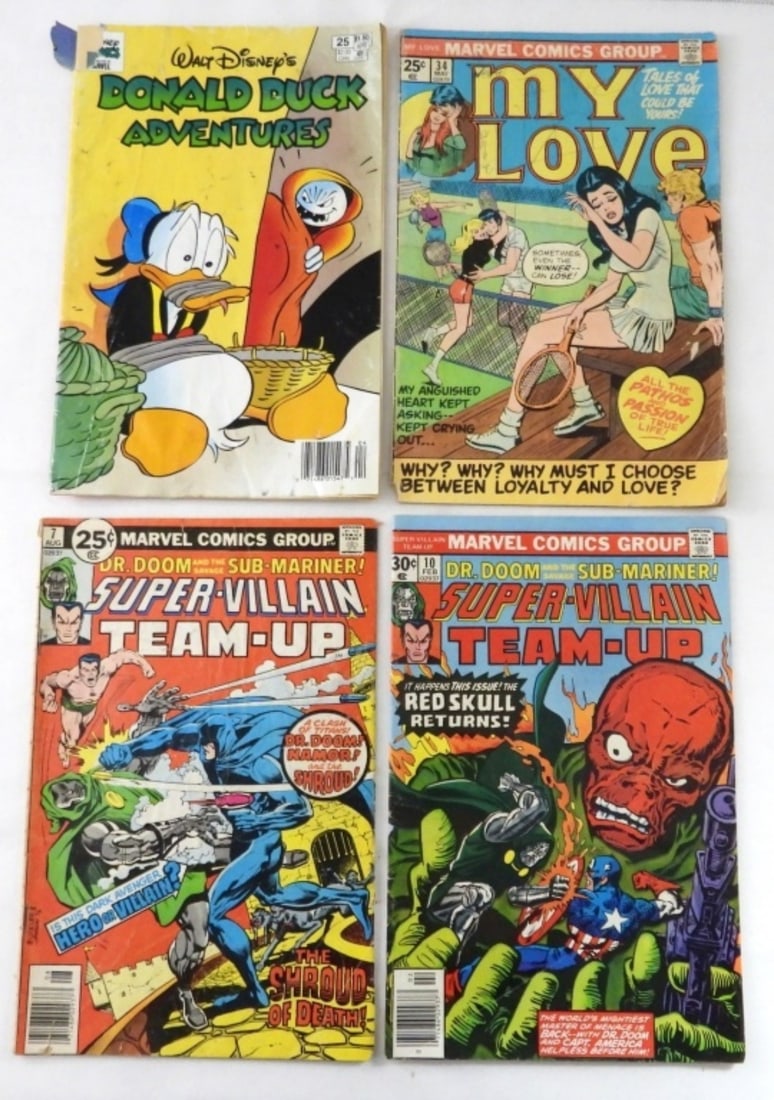 (4) MARVEL ASSORTED COMICS (1 of 2)