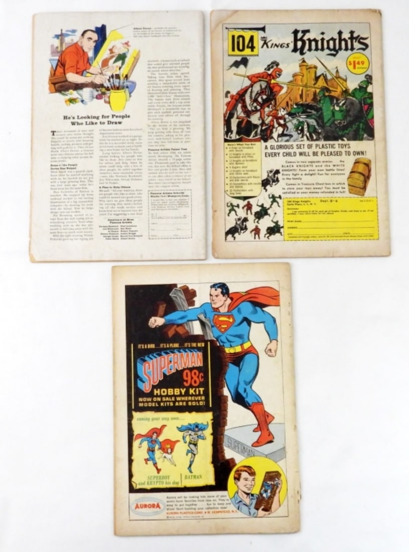 (3) DC OUR ARMY AT WAR COMICS (1 of 2)