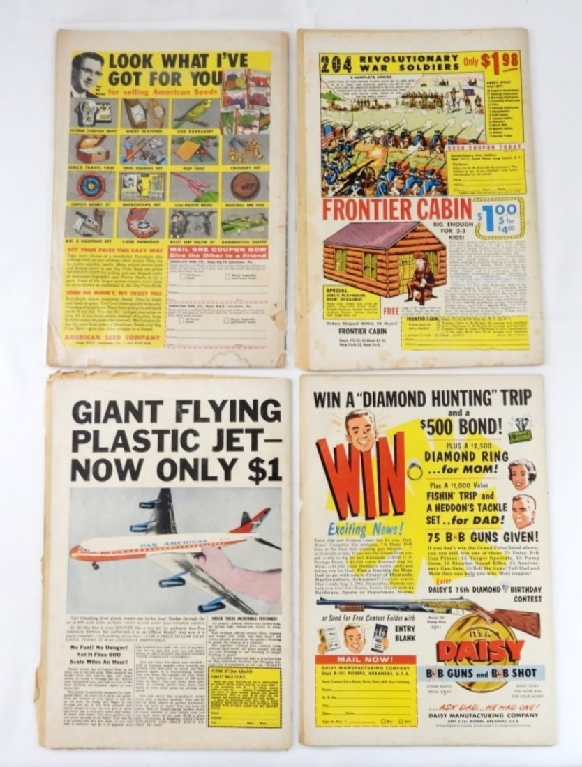 (4) SILVER AGE DC STAR SPANGLED WAR STORIES (1 of 2)