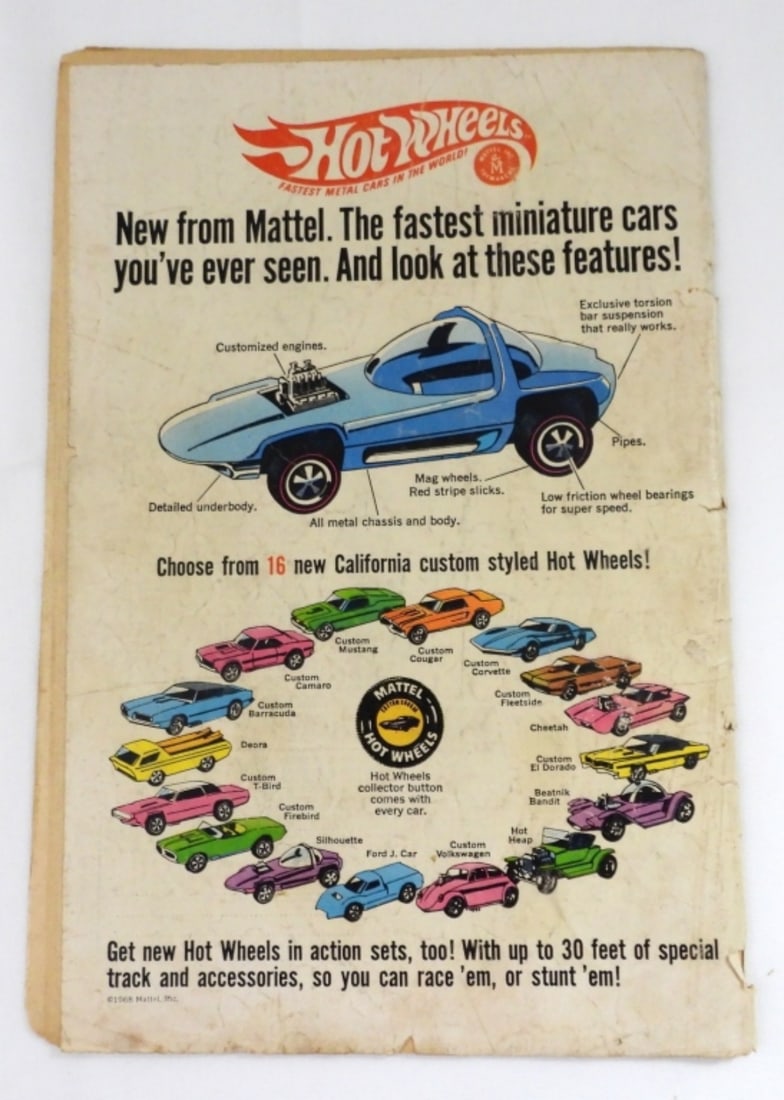 (1) 1968 DC JUSTICE LEAGUE OF AMERICA COMIC (1 of 3)