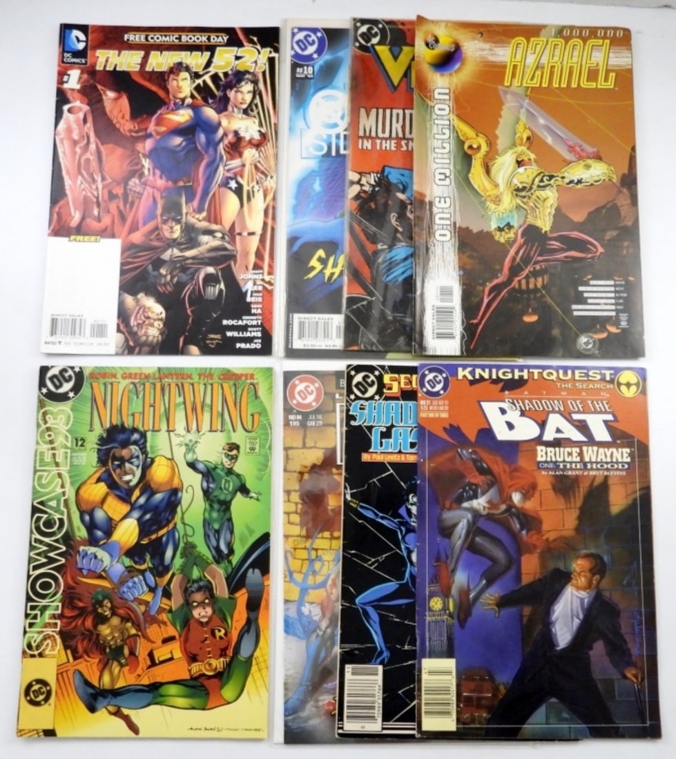 (8) VINTAGE DC COMICS - NIGHTWING & MORE (1 of 2)