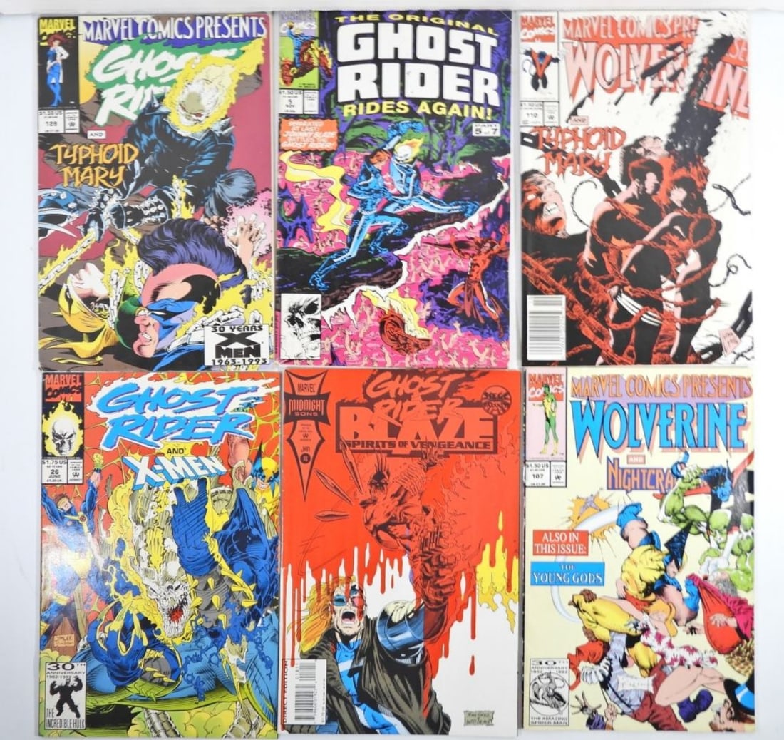(7) MARVEL GHOST RIDER/WOLVERINE & MORE (1 of 3)