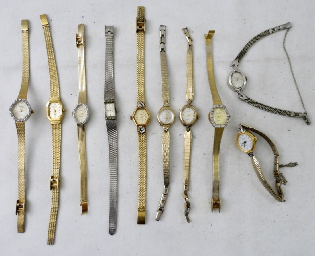 (10) GRUEN LADIES FASHION WATCHES (1 of 3)