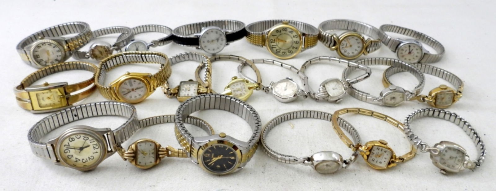 (20) STRETCH BAND LADIES WATCHES (1 of 2)