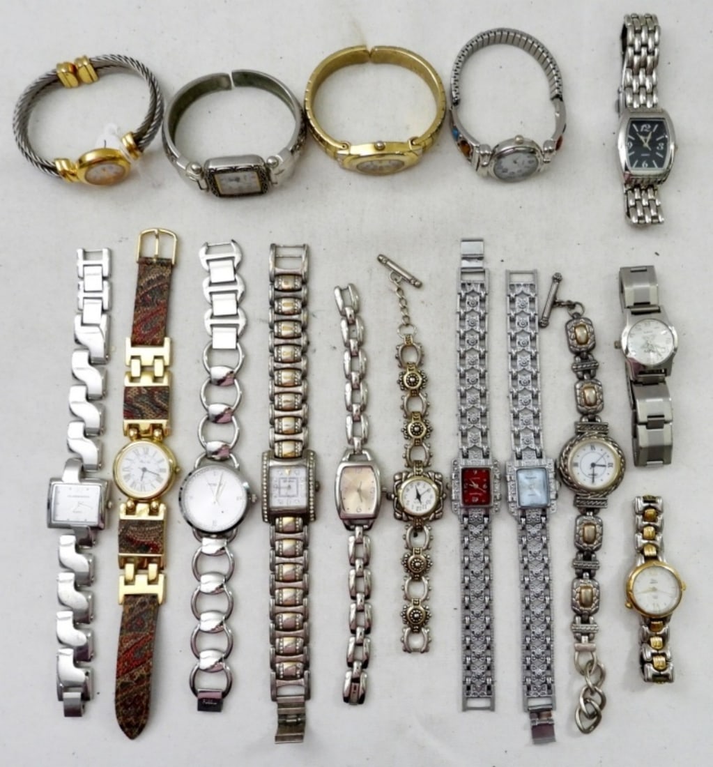 (16) FASHION ASSORTED BAND STYLE WATCHES (1 of 3)