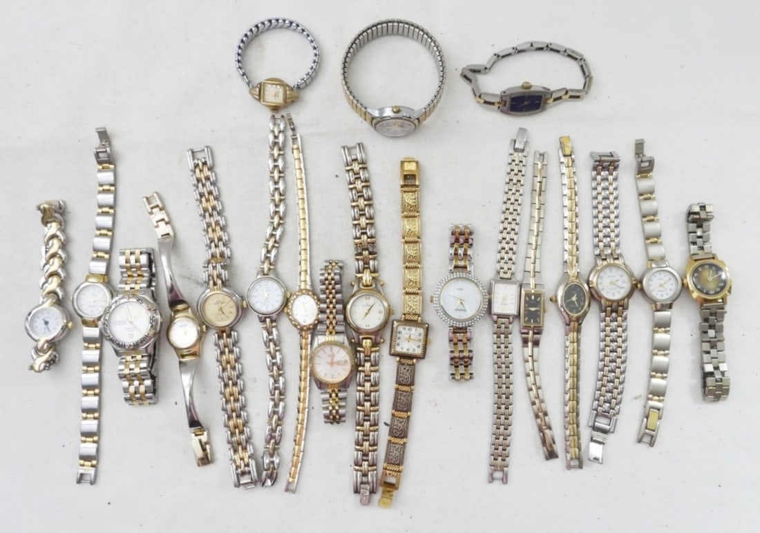 (20) TWO TONE ASSORTED STYLE WATCHES (1 of 4)
