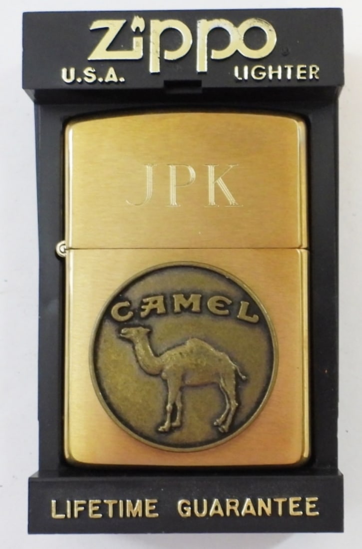 1932-1992 UNFIRED BRASS  CAMEL BEAST ZIPPO (1 of 4)