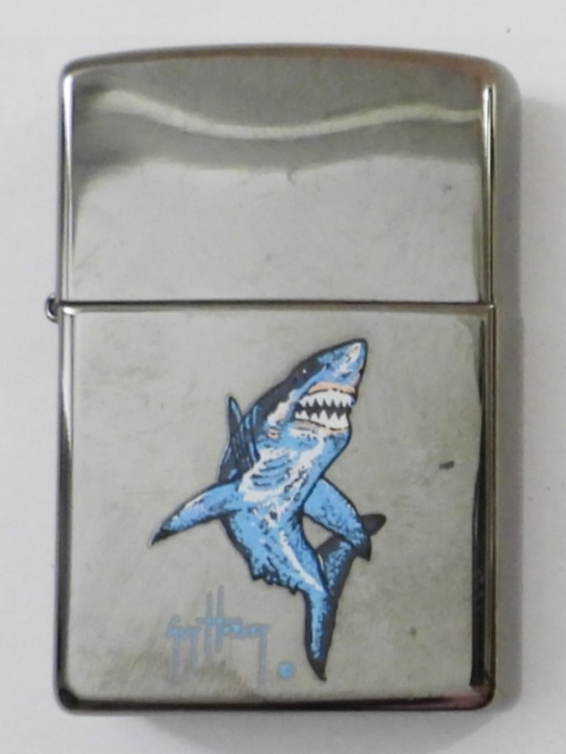 2001 UNFIRED  GUY HARVEY GREAT WHITE SHARK (1 of 4)