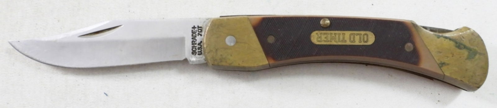 (1) SCHRADE OLD TIMER 70T LOCKBACK KNIFE (1 of 3)