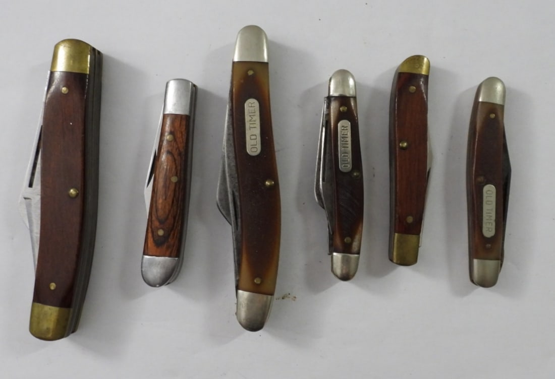 (6) OLD TIMER & OTHER KNIVES (1 of 2)