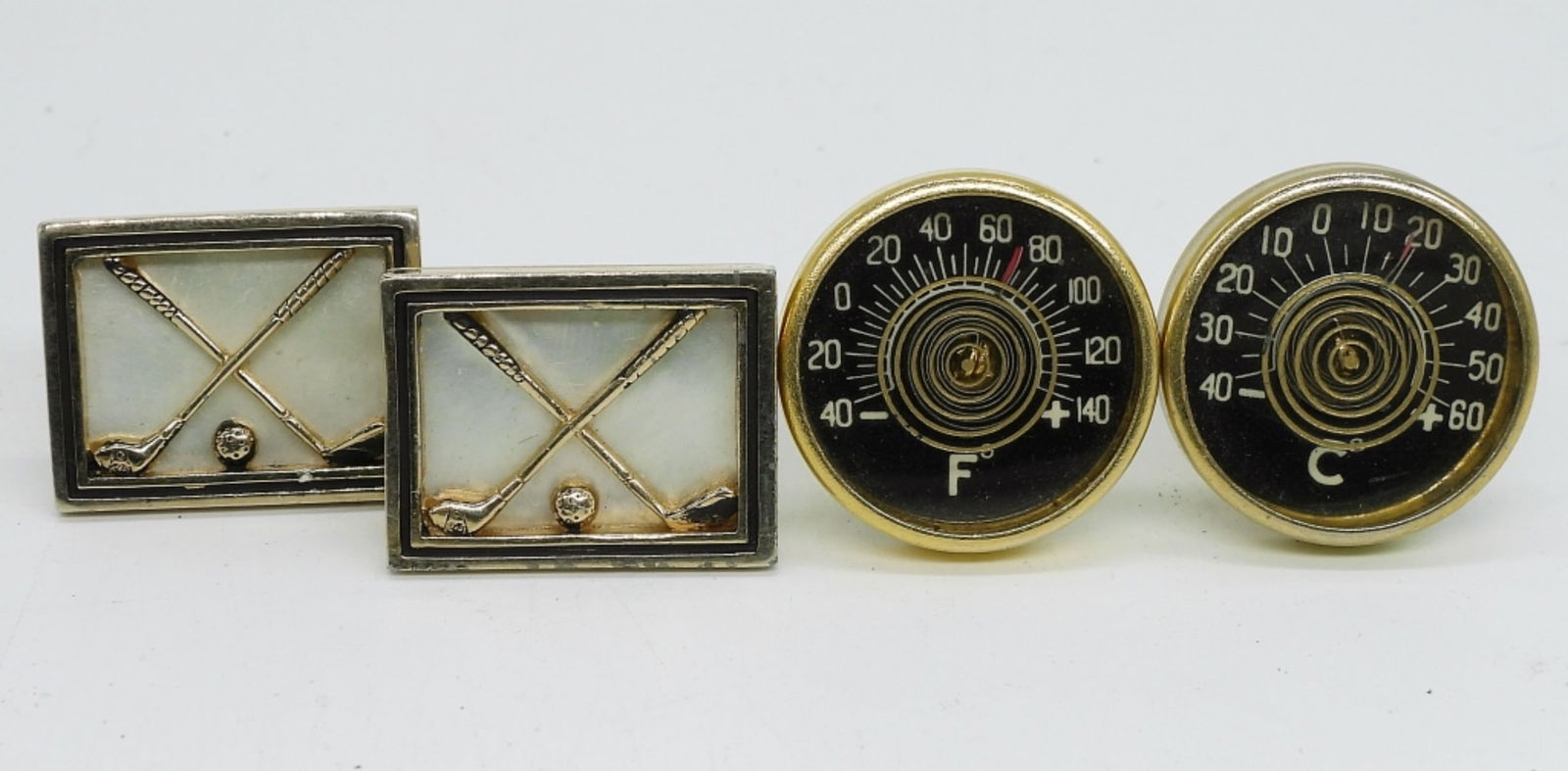 2 PAIR OF FUN CUFFLINKS (1 of 2)