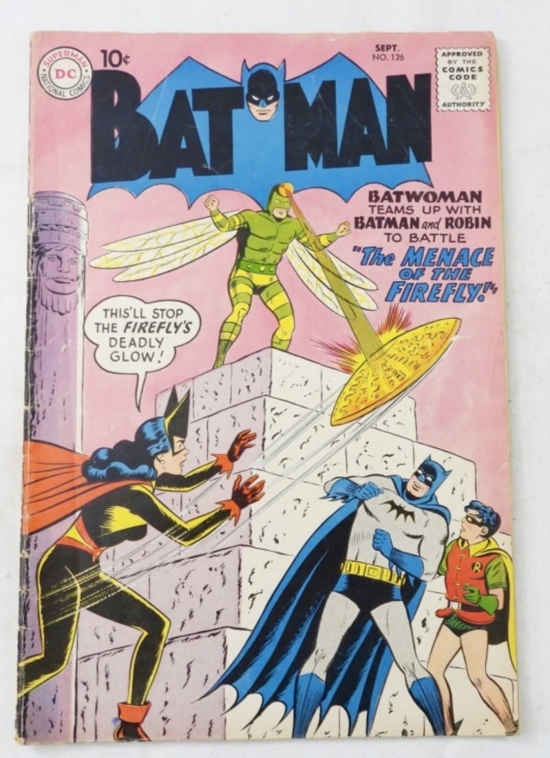 1959 DC #126 BATMAN COMIC (1 of 3)