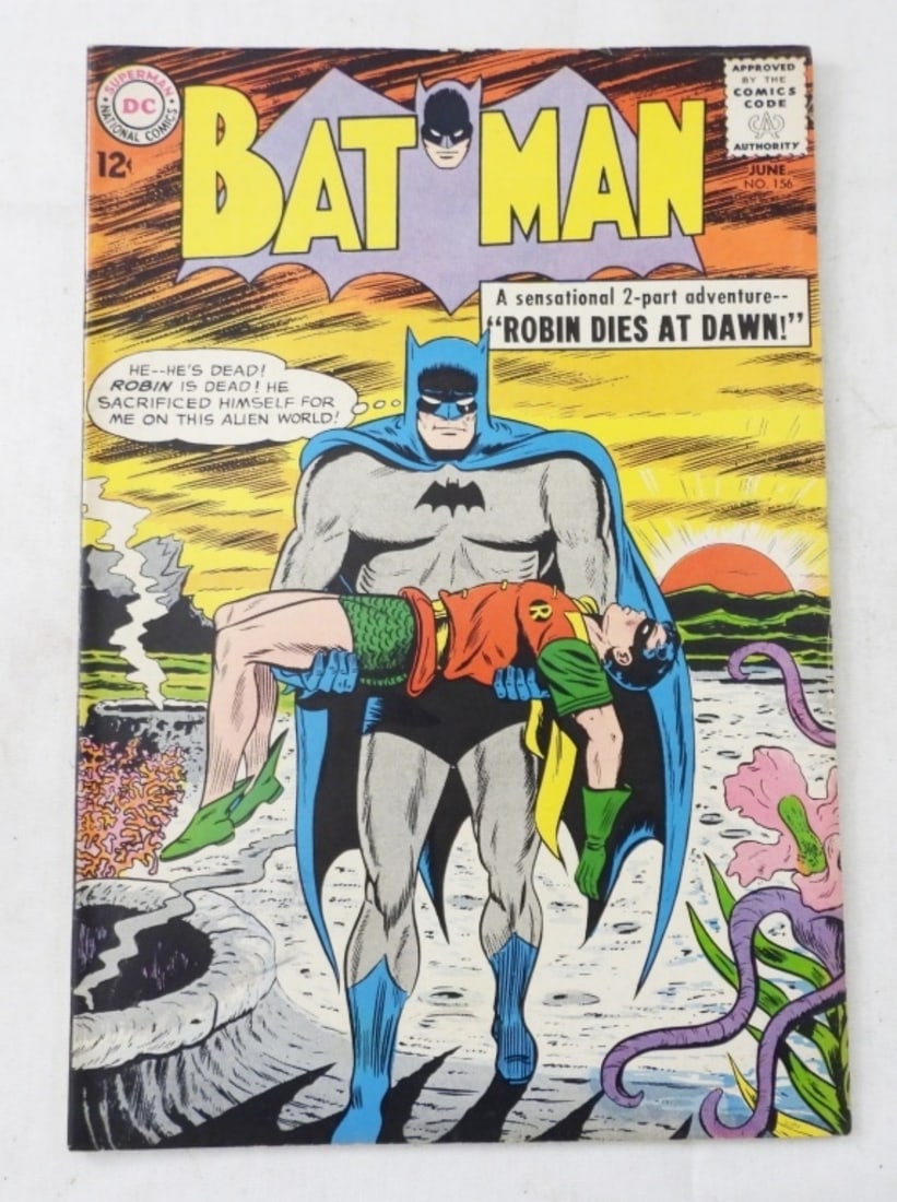 1963 DC #156 BATMAN - ICONIC COVER (1 of 3)