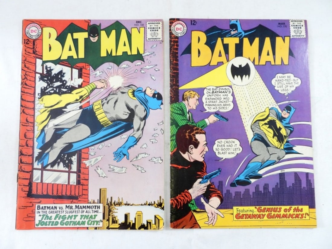 (2) DC BATMAN 12c COMICS #168 & #170 (1 of 2)