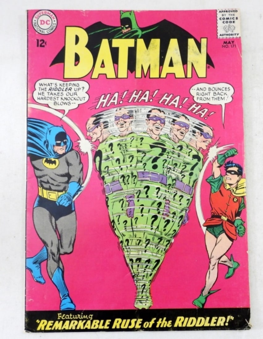 1965 DC #171 BATMAN - 1st RIDDLER - KEY (1 of 3)