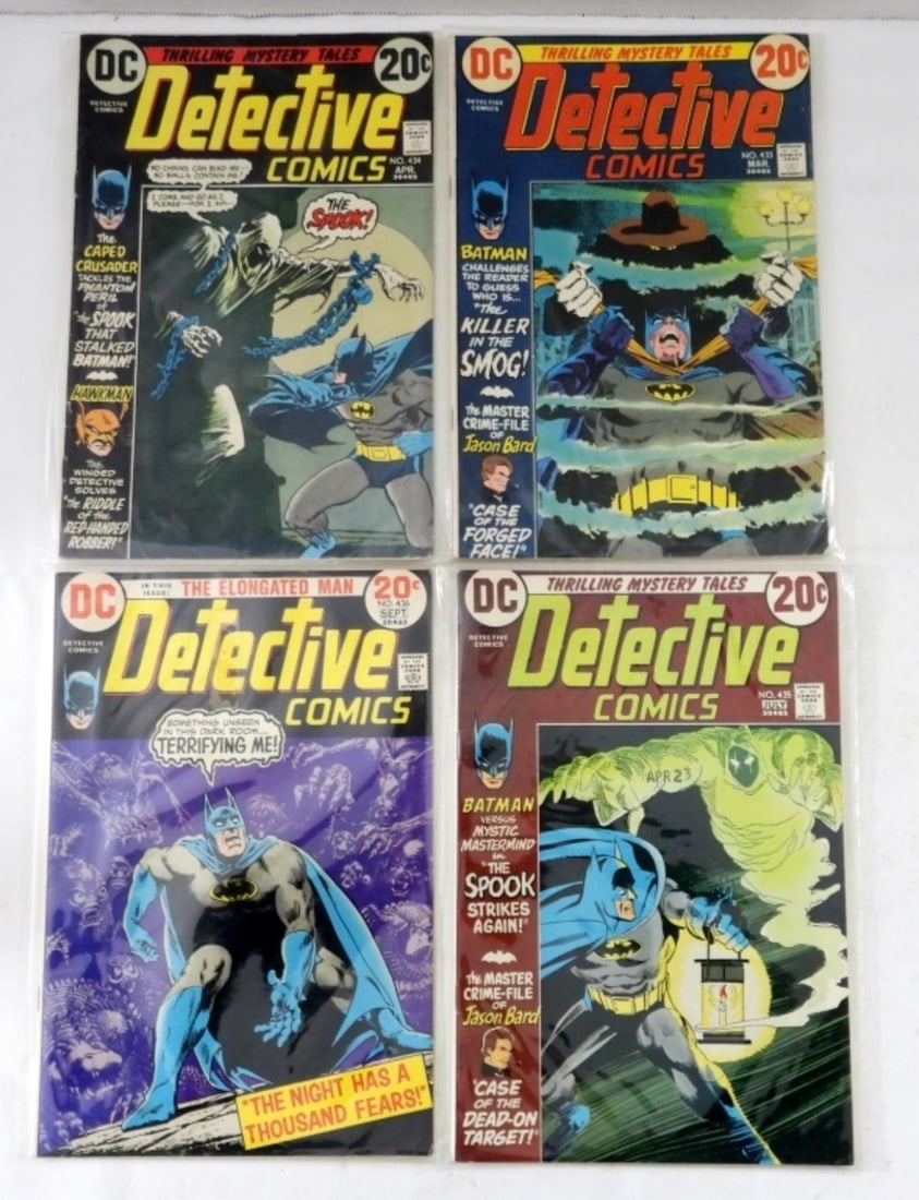 (4) DETECTIVE COMICS 20c ISSUES (1 of 2)