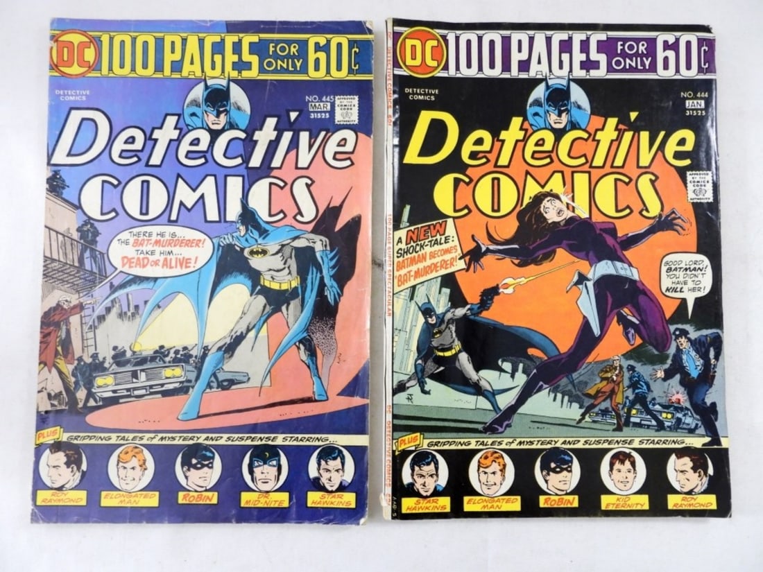 (2) DETECTIVE COMICS 100pg 60c ISSUES (1 of 2)