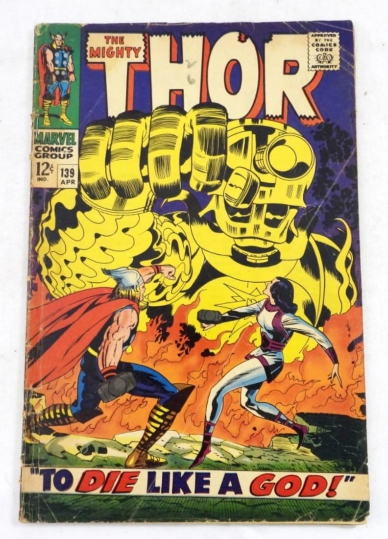 1967 MARVEL THE MIGHTY THOR# 139 (G+) (1 of 3)