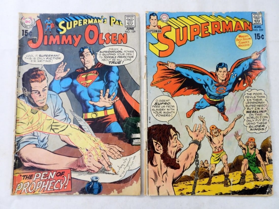 (2) SILVER DC SUPERMAN COMICS (1 of 2)