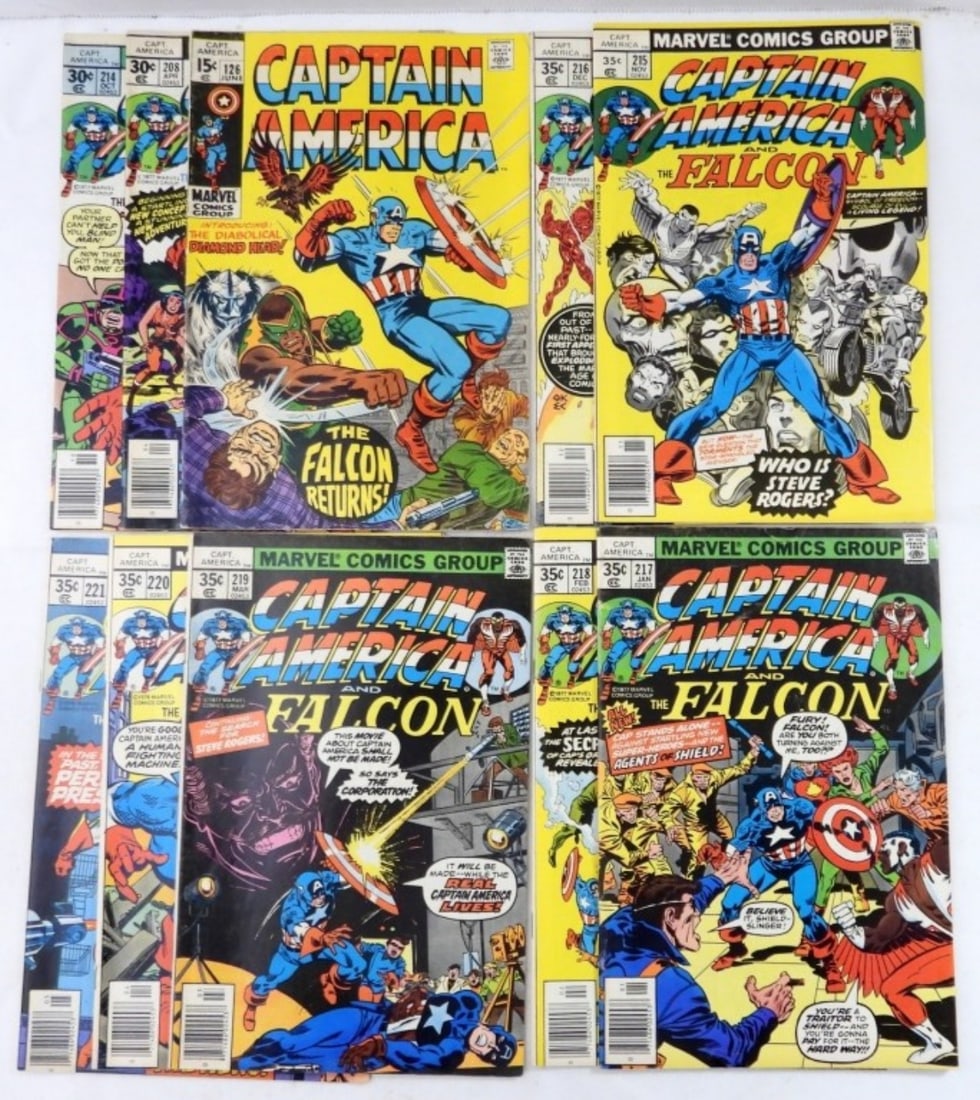 (10) CAPTAIN AMERICA COMICS (1 of 2)