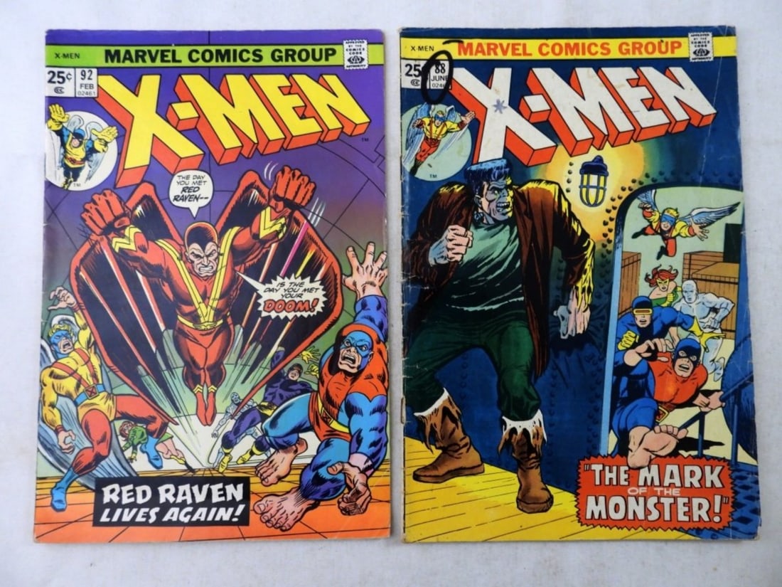 (2) 1974 X-MEN MARVEL COMICS (1 of 2)