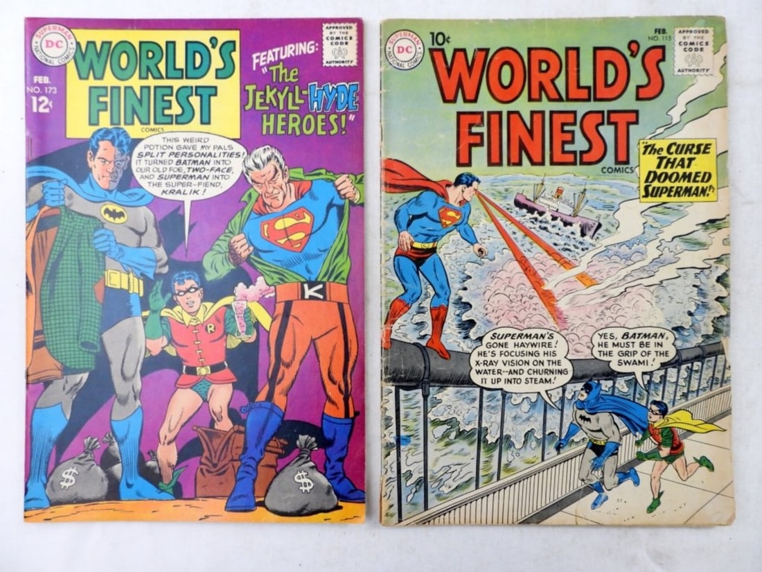 (2) 1960'S DC WORLDS FINEST COMICS (1 of 2)