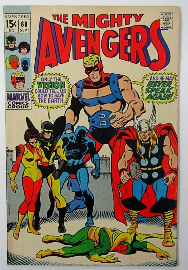 SILVER MARVEL THE MIGHTY AVENGERS #68 (VG) (1 of 2)