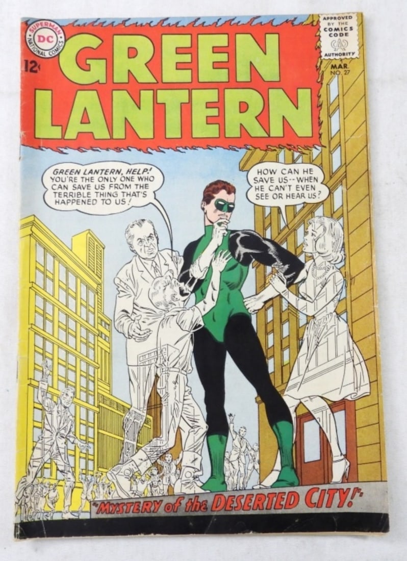 12c DC GREEN LANTERN #27 (1 of 3)