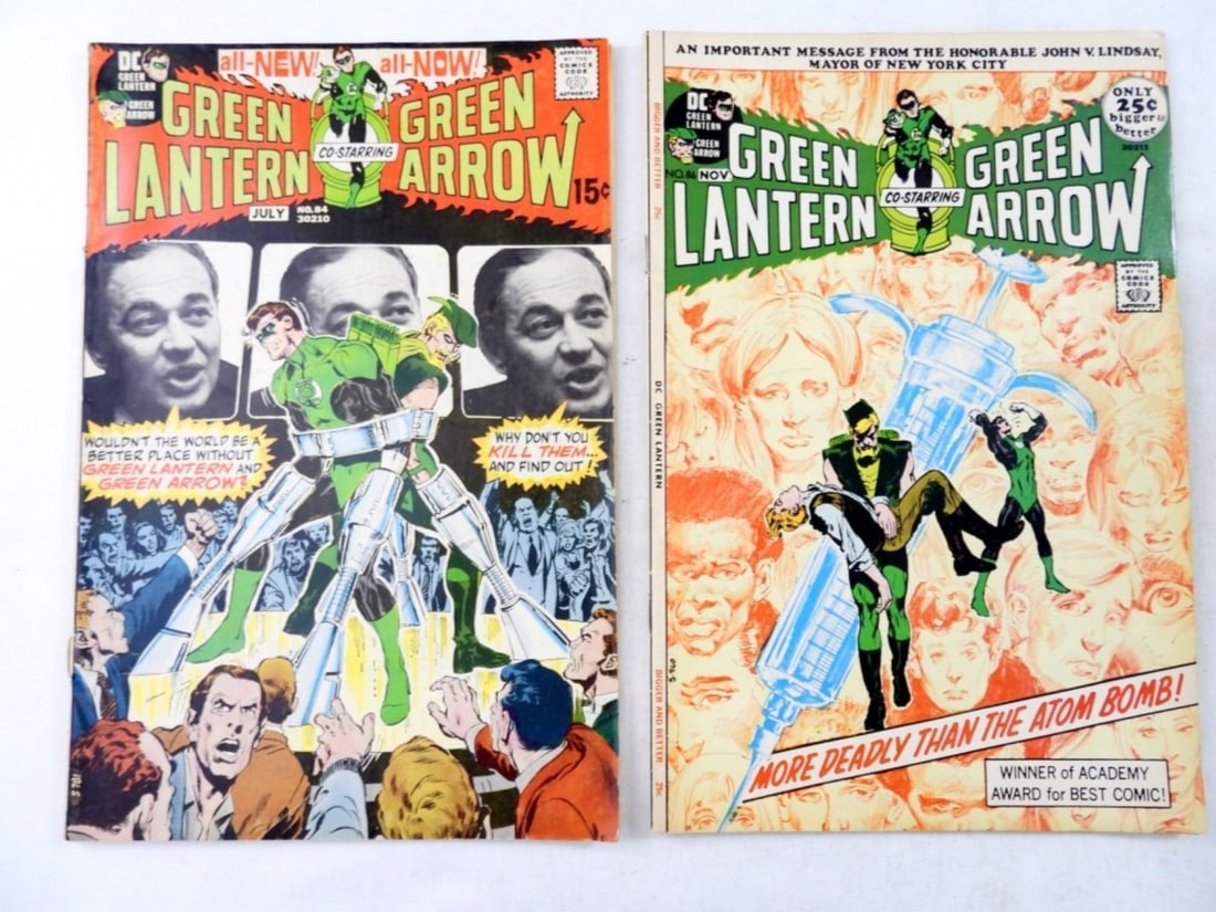 (2) DC COMICS GREEN LANTERN #84 & #86 (1 of 2)