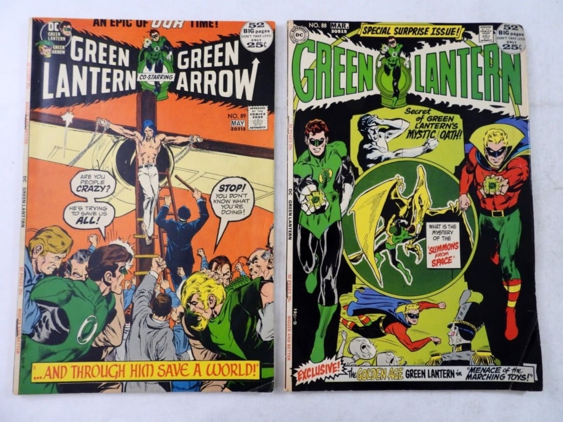 (2) DC COMICS GREEN LANTERN #88 & #89 (1 of 2)