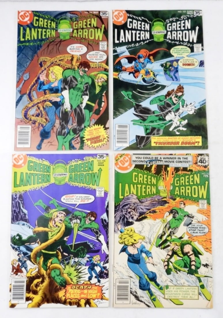 (4) DC COMICS GREEN LANTERN #104-#106 & (1 of 2)