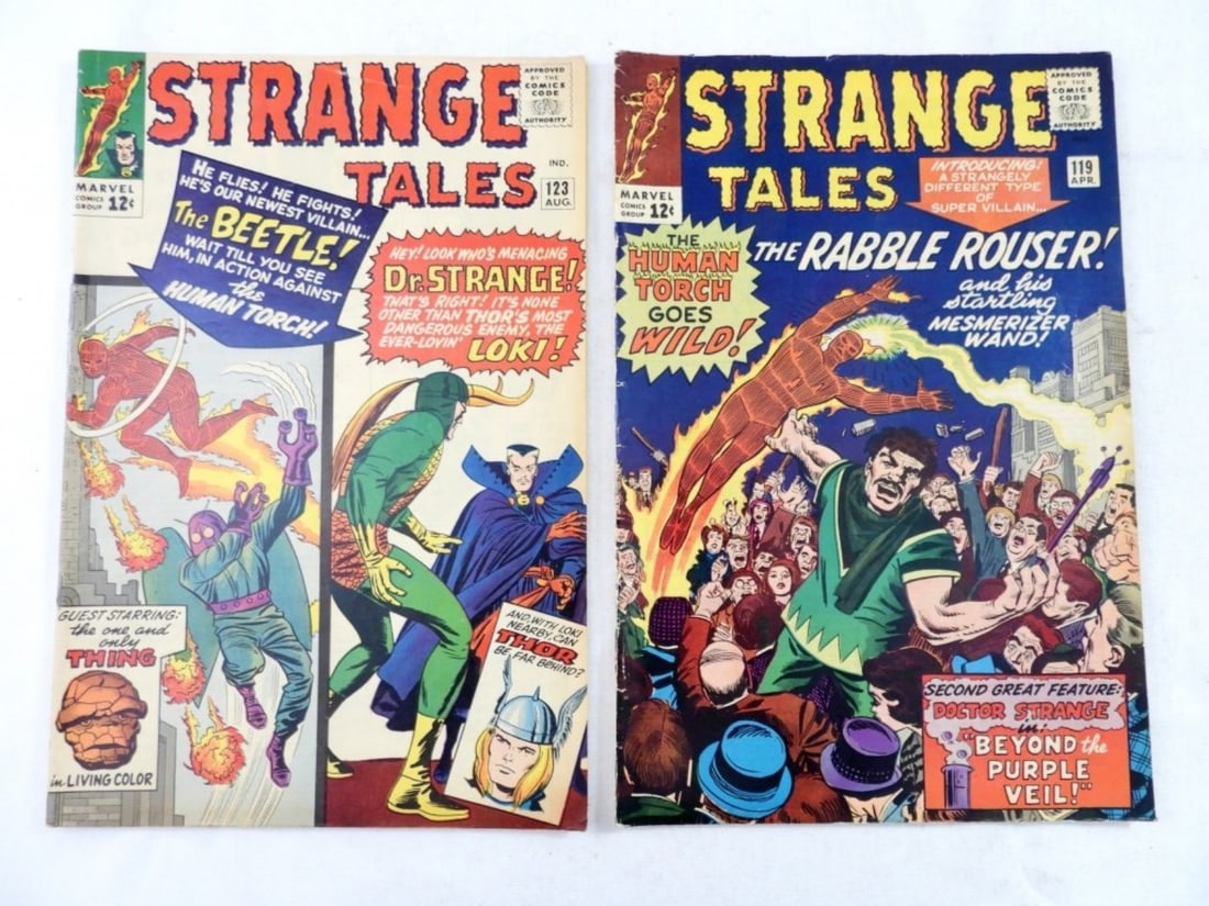 (2) MARVEL STRANGE TALES #119 & #123 (1 of 2)