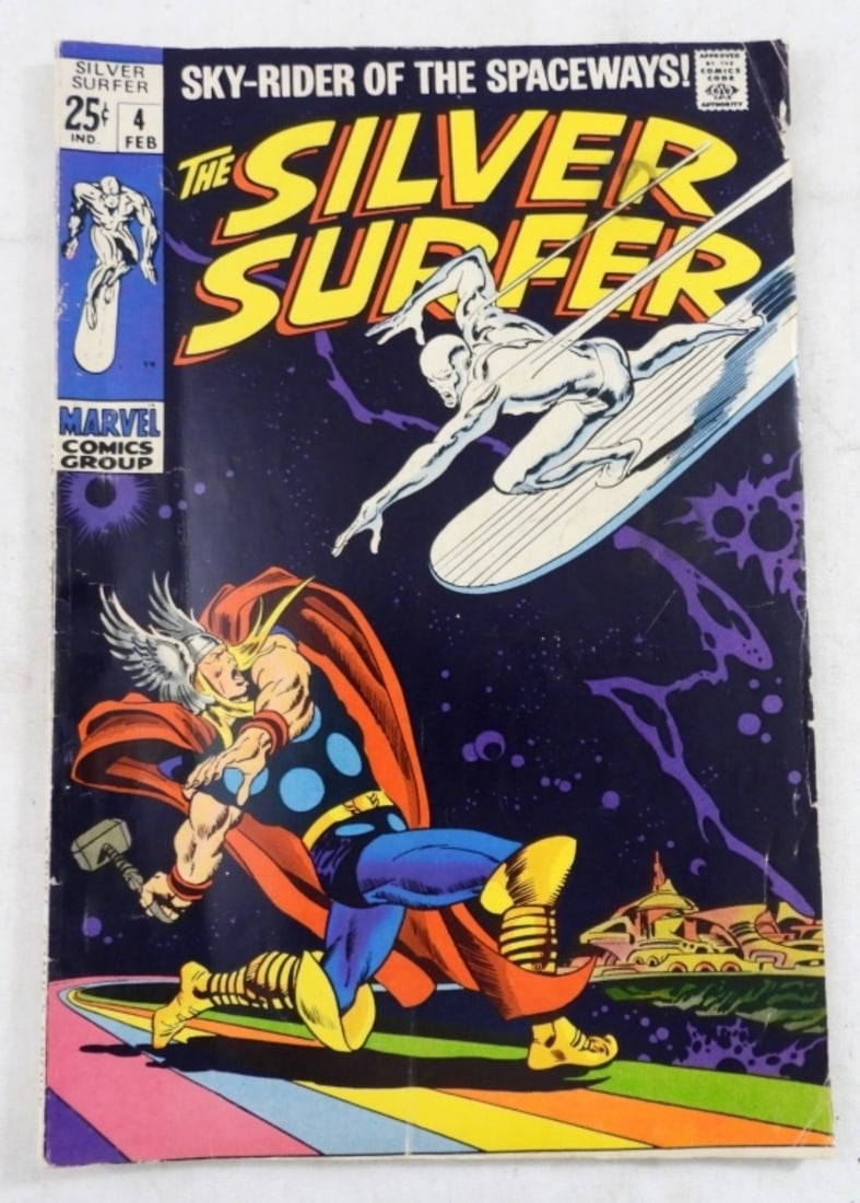 THE SILVER SURFER #4 MARVEL COMICS (1 of 2)