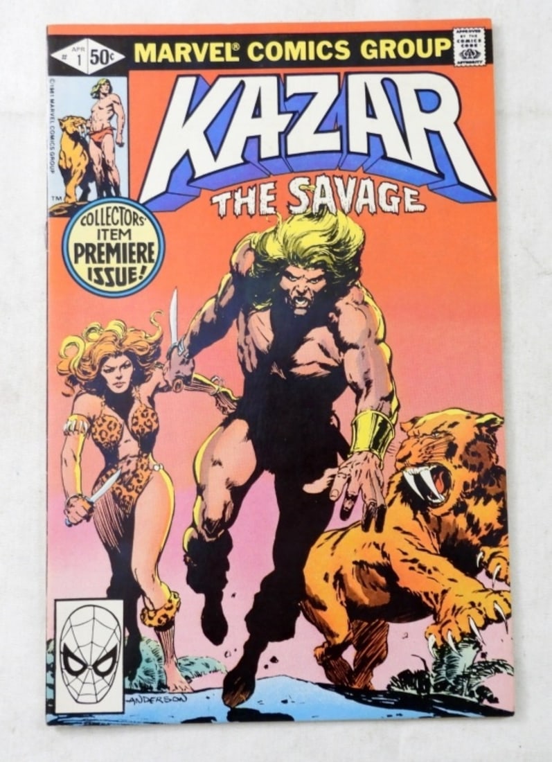 BRONZ MARVEL KAZAR THE SAVAGE #1 (1 of 2)