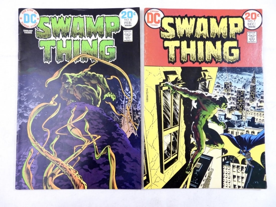 (2) BRONZE DC SWAMP THING COMICS #7,#8 (1 of 2)