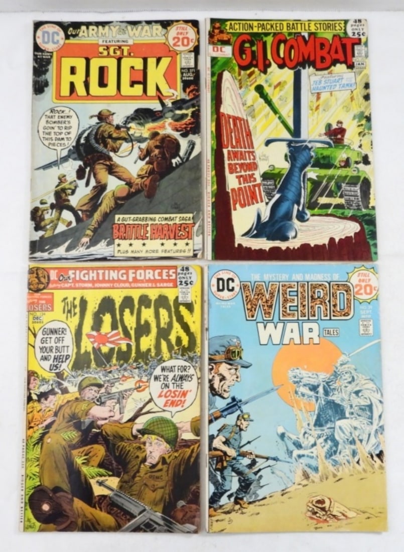 (4) BRONZE DC ARM WAR LOT (1 of 2)