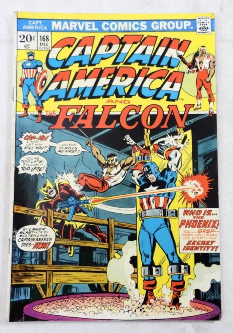 1973 MARVEL CAPTAIN AMERICA & FALCON #168 (1 of 3)