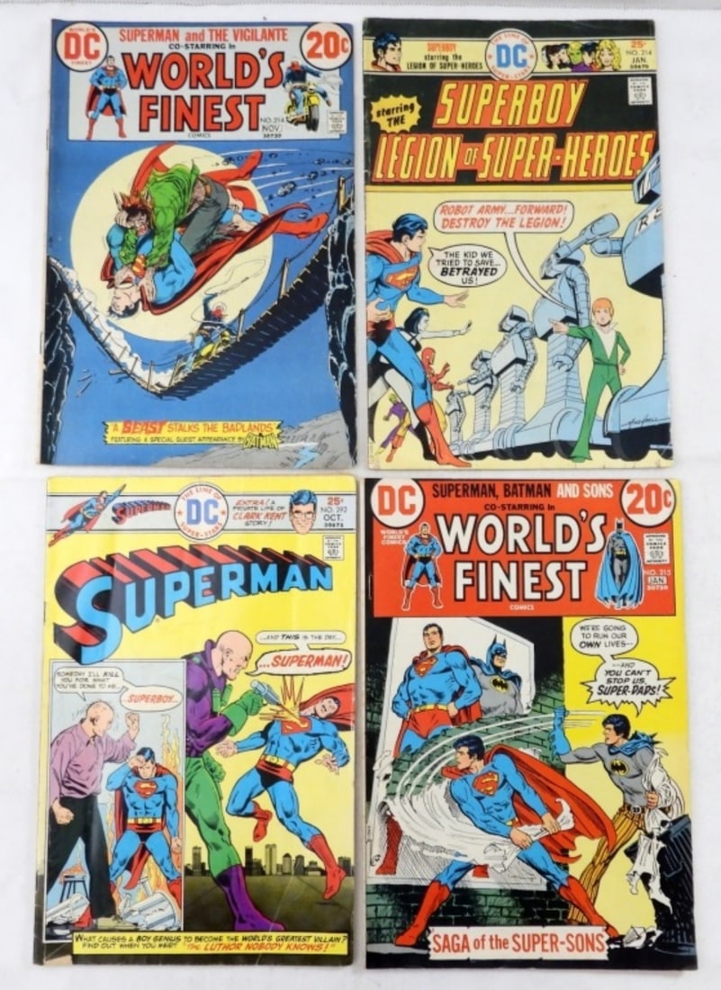 (4) DC BRONZE ASSOERTED COMICS (1 of 2)