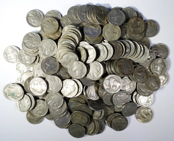 200 BUFFALO NICKELS - FULL DATE