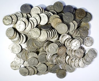 200 BUFFALO NICKELS - FULL DATE