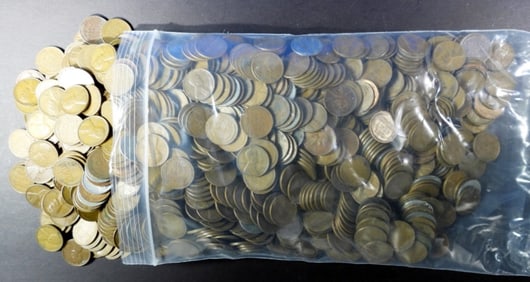 1000 MIXED DATE WHEAT CENTS