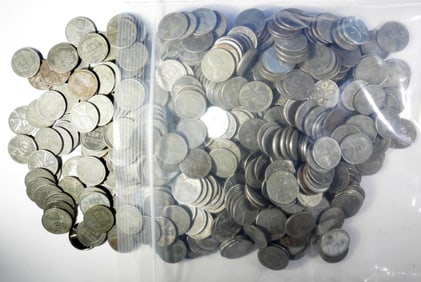 500 STEEL WHEAT CENTS - 1943 P/D/S MIX