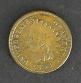 1883 INDIAN HEAD CENT XF+
